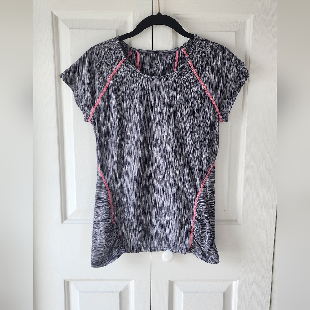 Athleta Cycling Jersey | S | Heather Gray